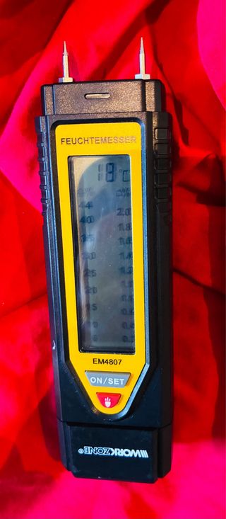medidor de humedad para madera y materiales de con