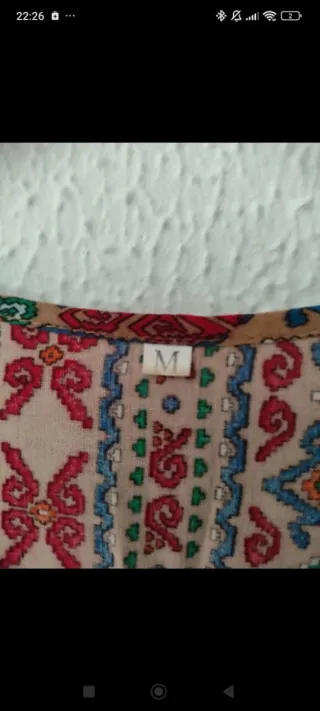 Vestido Shein Talla M Estampado