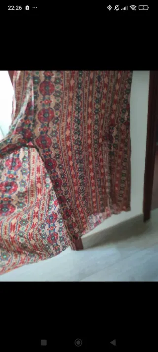 Vestido Shein Talla M Estampado