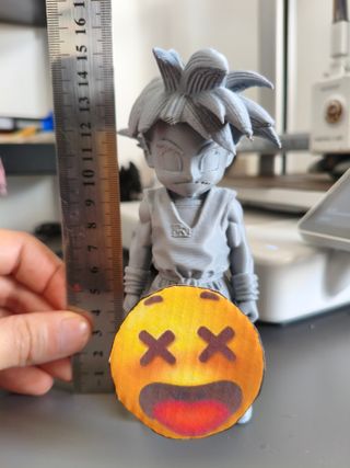 Figura Goku 3D Impresa