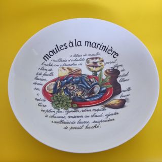 Vajilla de porcelana para Mejillones Limoges