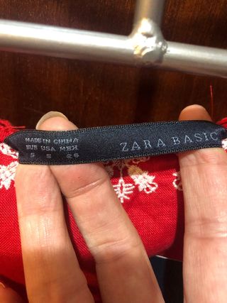 Vestido Verano Zara Bordado