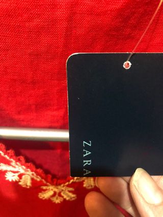 Vestido Verano Zara Bordado