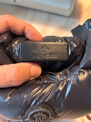 Borsa Moncler imbottita nera