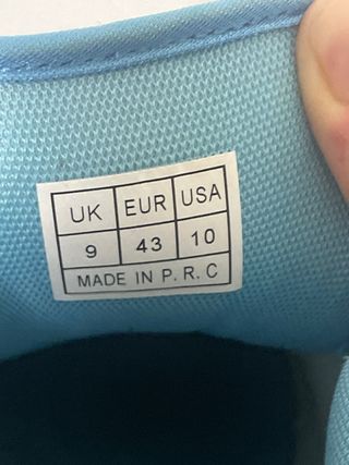 Zapatillas Nike Dunk Low Azul y Blanco Talla 40