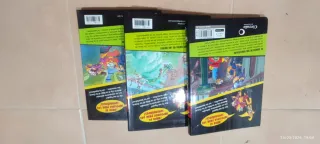 3 libros juveniles colección superhéroes Jerónimo