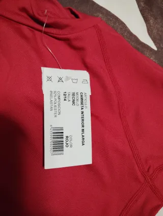 Camiseta térmica roja Mercury