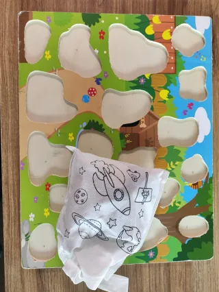 Lote Puzzles Madera Animales