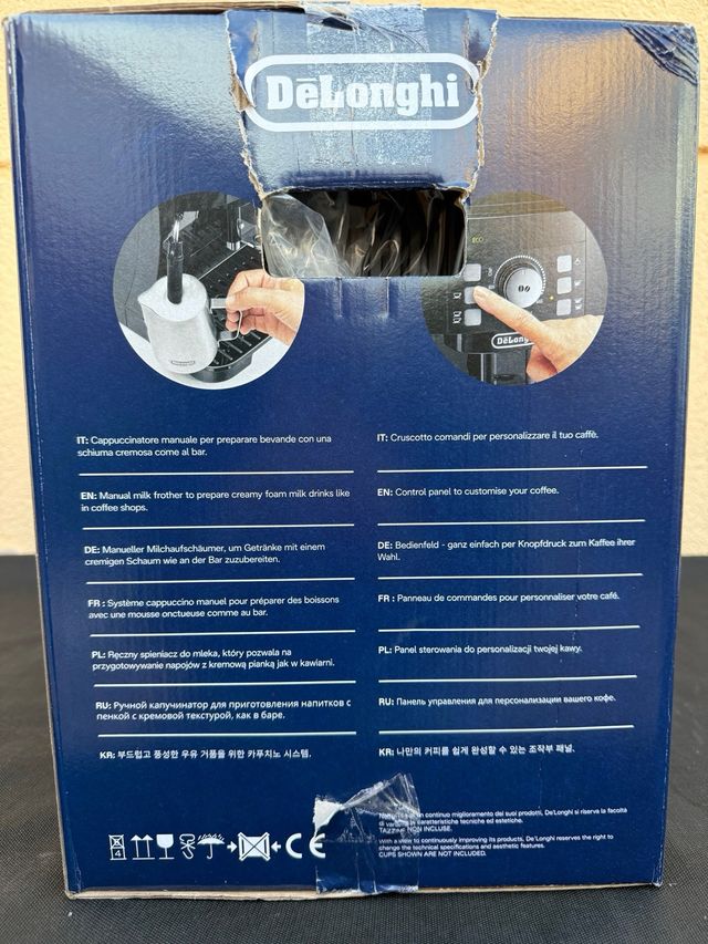 Cafetera DeLonghi Magnifica S Negra