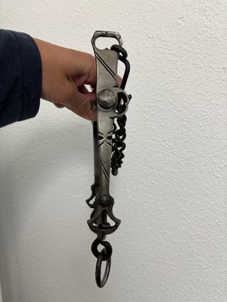 Bocado vaquero forjado a mano hecho por JM Morón