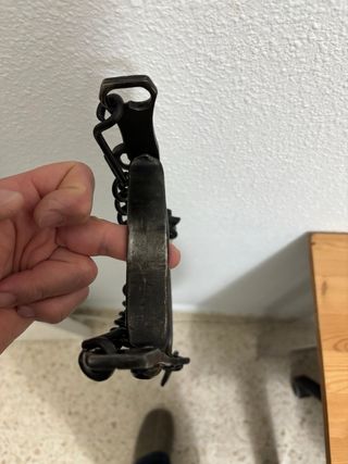 Bocado vaquero forjado a mano hecho por JM Morón