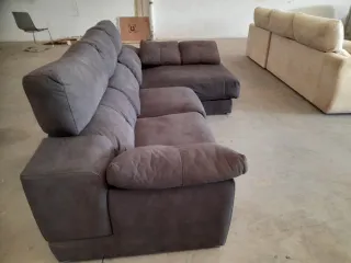 Sofá Chaiselongue Acomodel Gris