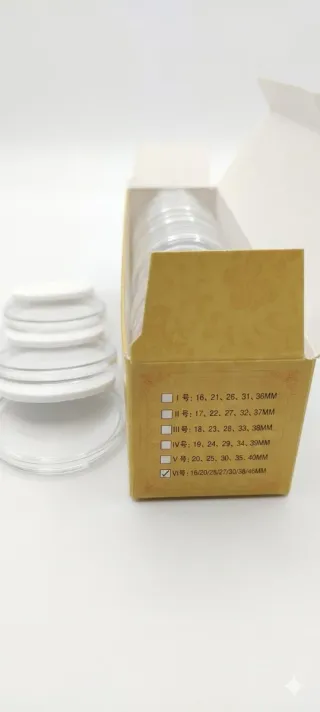 Lote 20 Cápsulas Monedas hasta 46mm