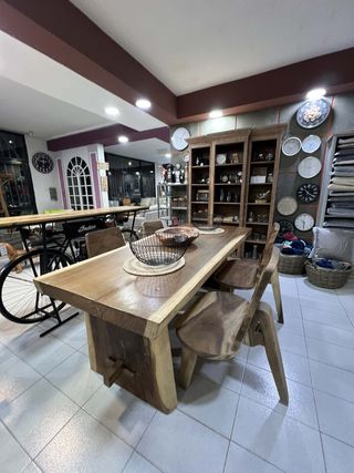 Mesa Rústica Comedor Madera