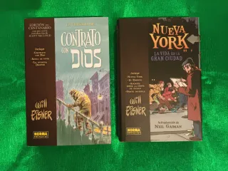Comics Contrato con Dios y Nueva York