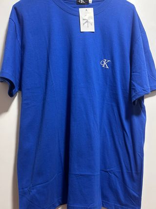 Camiseta Calvin Klein Azul Talla XL