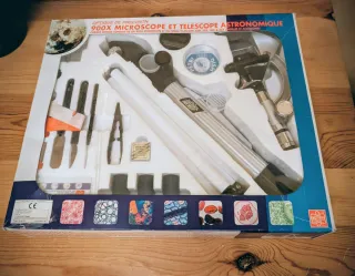 Microscopio y Telescopio Astronómico 900X