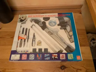 Microscopio y Telescopio Astronómico 900X