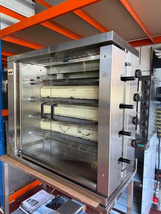 Asador de pollos profesional segundamano a gas