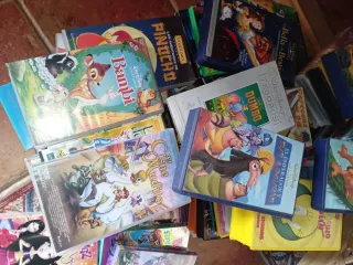 Lote DVDs Dibujos Animados Disney y Más
