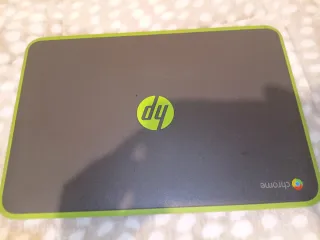 Portátil HP Chromebook Negro y Verde