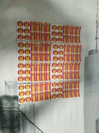 Pegatinas Bandera España