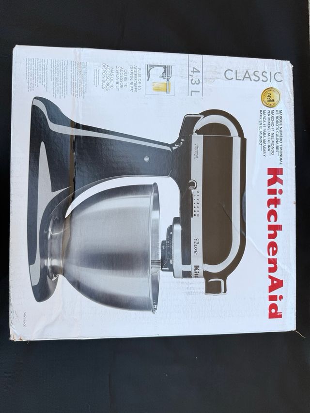 Robot Cocina KitchenAid 4,3L Negro