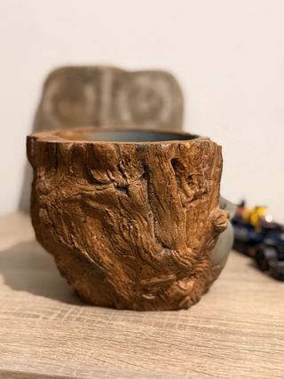 Maceta Cara Naturaleza 3D