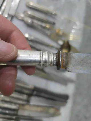 Posate Argento 800 Forchette Cucchiai Coltelli