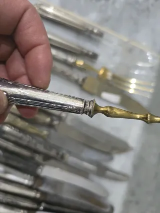 Posate Argento 800 Forchette Cucchiai Coltelli