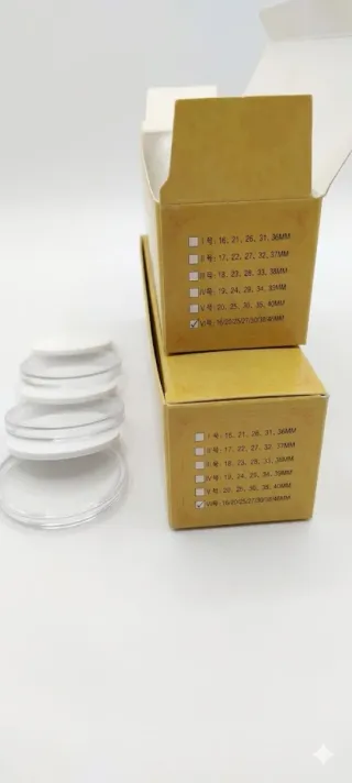 Lote 40 Cápsulas Monedas hasta 46mm