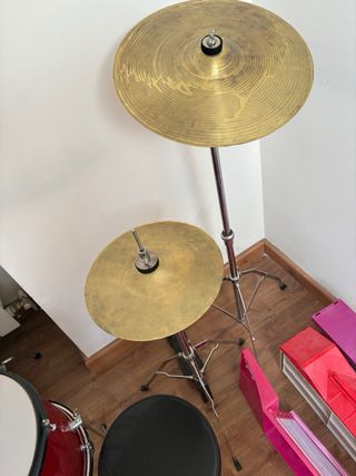 Batería infantil roja