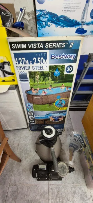 Piscina Bestway Power Steel 4.27m x 2.50m