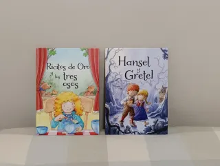 Pack de libros: Ricitos de oro + Hansel y Gretel