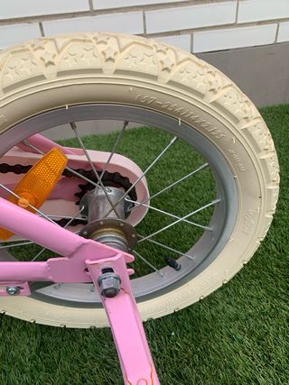 Bicicleta rosa vintage 14 pulgadas