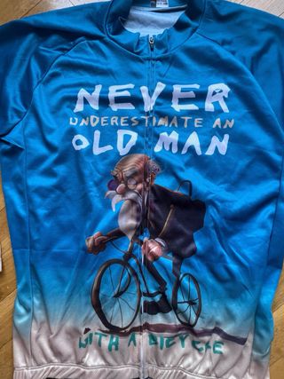 Maillot Ciclismo Manga Larga,2XL,NUEVO