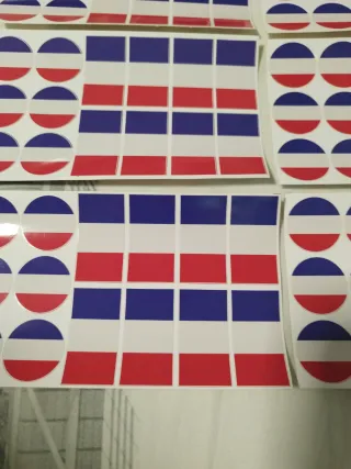 Pegatinas Bandera Francesa