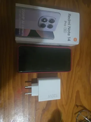 Xiaomi Redmi Note 14 Pro 5G + Cargador 120W