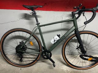 Bicicleta Gravel Triban Verde TALLA - L