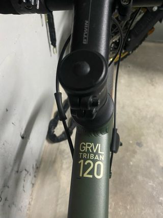 Bicicleta Gravel Triban Verde TALLA - L