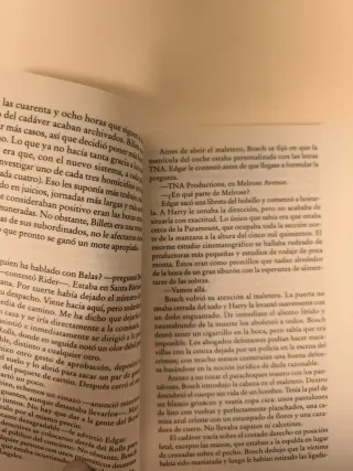 Pasaje al Paraíso. Novela negra serie BOSCH
