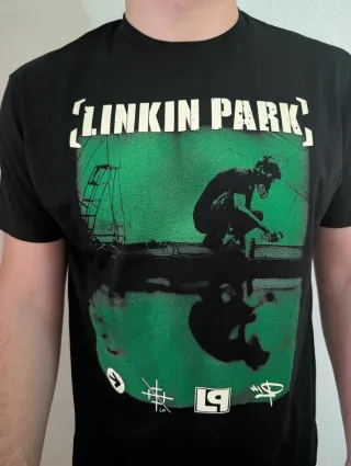 CAMISETA NEGRA - LINKIN PARK - TALLA XL y más