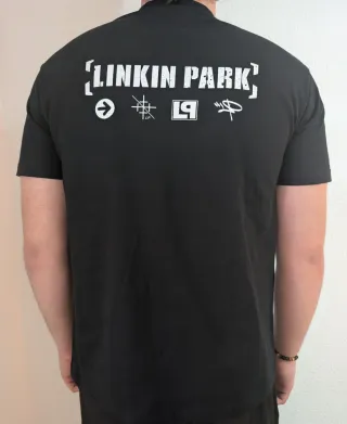 CAMISETA NEGRA - LINKIN PARK - TALLA XL y más