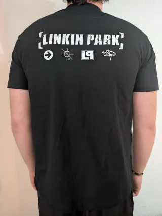 CAMISETA NEGRA - LINKIN PARK - TALLA XL y más