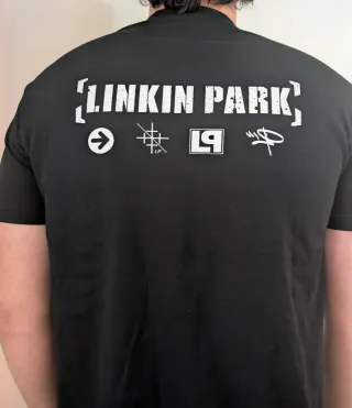 CAMISETA NEGRA - LINKIN PARK - TALLA XL y más