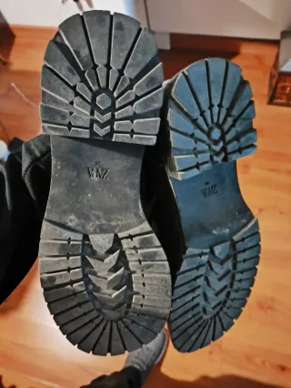 Zapatos Mujer Zara color Granate Talla 36