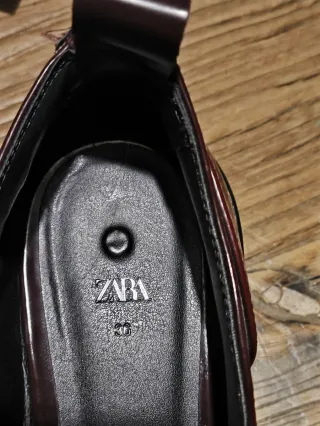 Zapatos Mujer Zara color Granate Talla 36