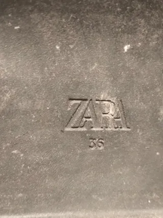 Zapatos Mujer Zara color Granate Talla 36