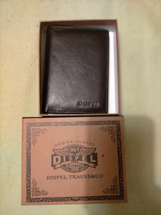 Billetera de piel Dispel hombre