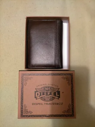 Billetera de piel Dispel hombre